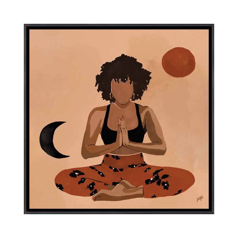 « Harmony » par Bria Nicole-impression d’art graphique, Pas de tapis, H 37 po x l 37 po x P 1,5 po