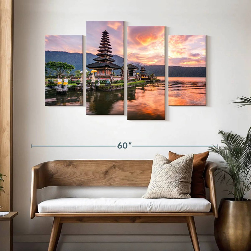 Adella Pura Bratan In Bali, 32" H x 52" W