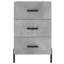 Mevsud 40cm W Iron Bedside Table-891892883