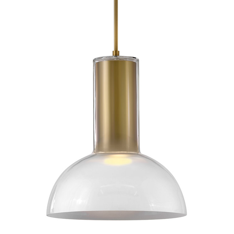 Ombra Single Light Steel Dimmable Pendant