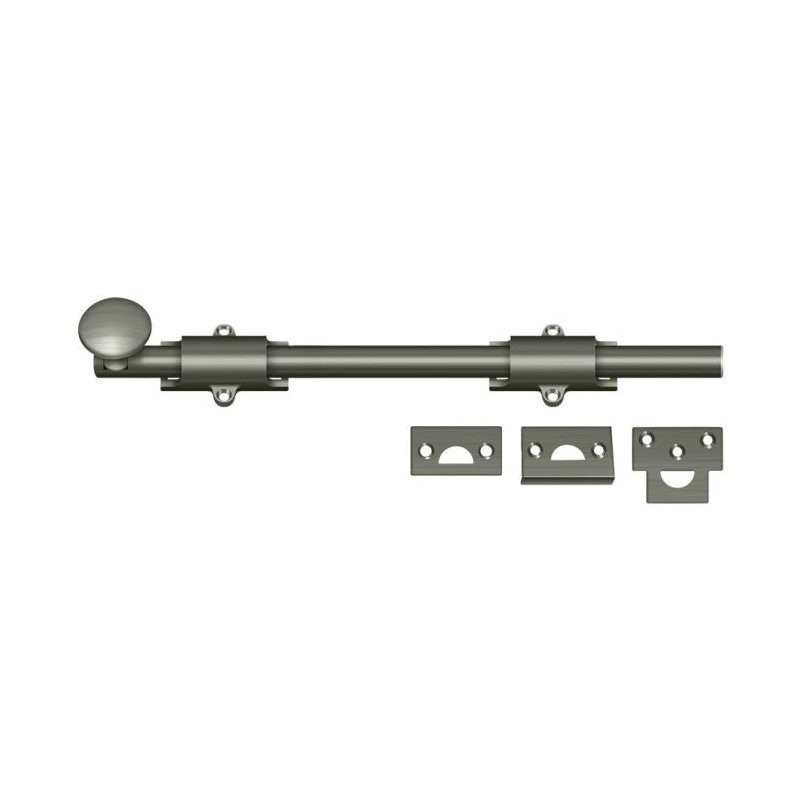 Latch/Catch/Bolt, Antique Nickel