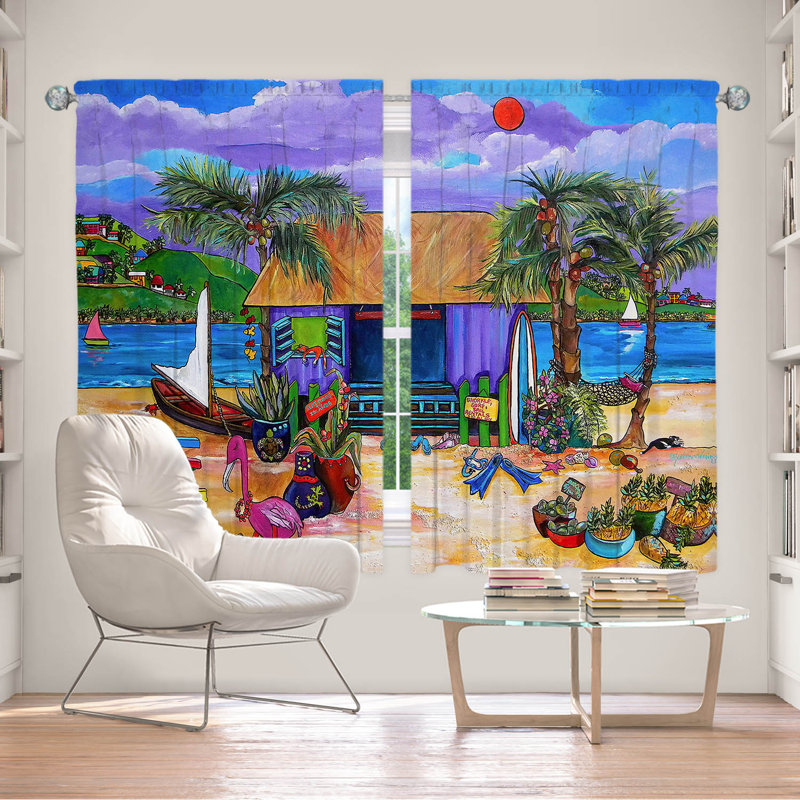 Fozie Room Darkening Curtain Pair, 56" W x 78" L