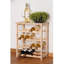 Floor Wine Bottle Rack in Beige