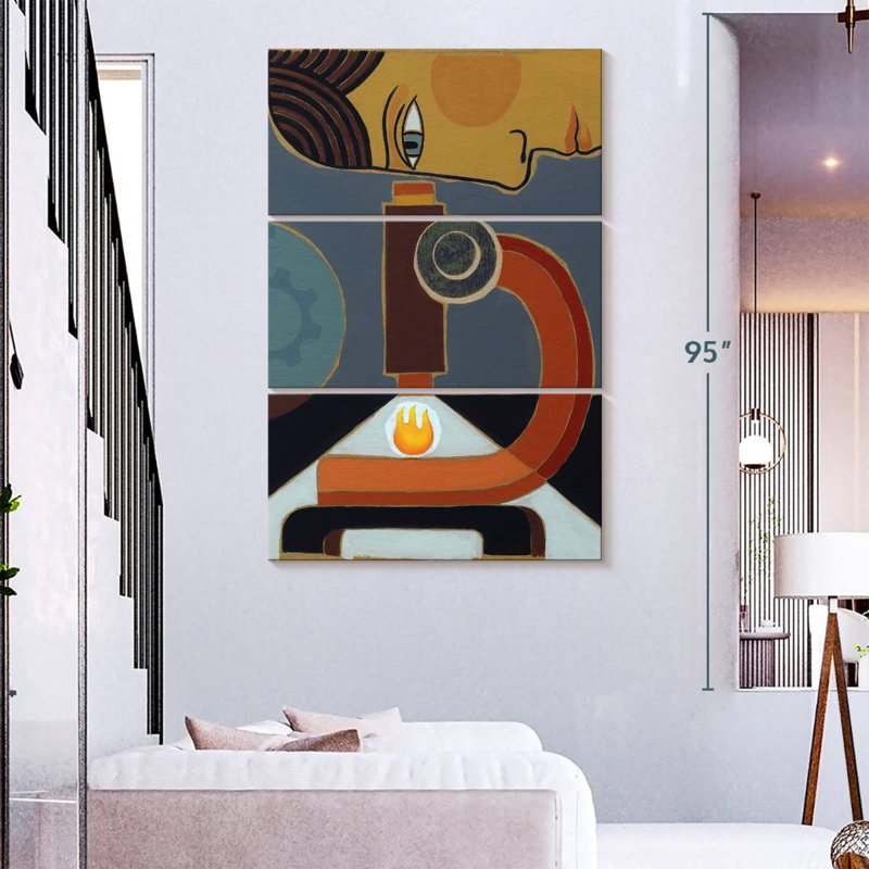 Keiri Scientist, 74" H x 48" W