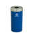 Bleu / aluminium satiné