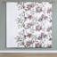 Très grand lit dans un sac, édredon floral et draps, 100%, motif à losanges gris, preuve, lavable, impression taupe mauve, microfibre, literie