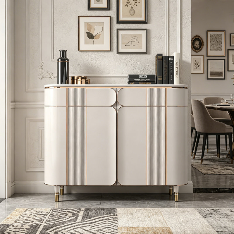 Armoire d'appoint moderne et multifonctionnelle