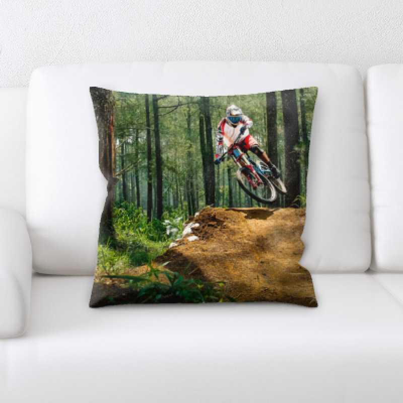 Microsuede Throw Pillow