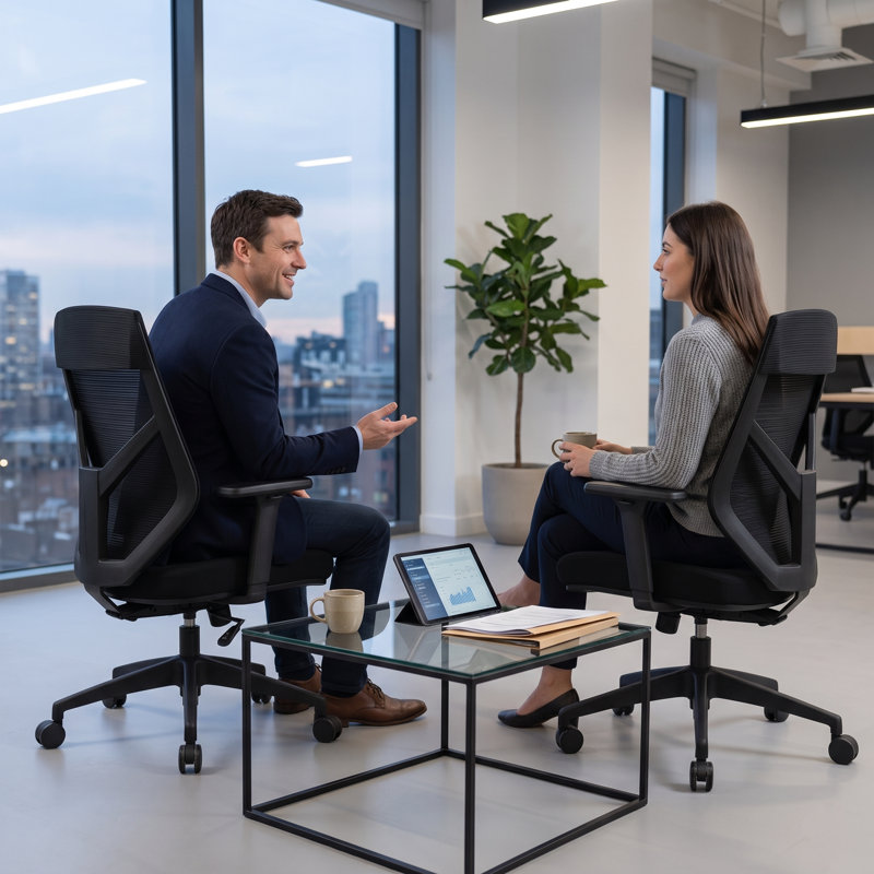 Chaise de bureau ergonomique avec accoudoirs 3D, chaise d'ordinateur en filet respirant avec dossier réglable, chaise de bureau avec coussin épais pour le bureau personnel et l'utilisation commerciale
