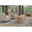 Strap Upholstered Ottoman