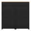 Ensemble d'armoire à chaussures mince avec 4 tiroirs rabattables, plateau à motif de grain de bois, solution de rangement pour chaussures avec panneau réglable, tiroirs-884420675