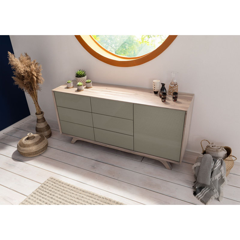 Tromso 165cm Solid Wood Sideboard