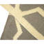 Tapis beige et ivoire noué à la main de haute qualité
