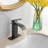 Single-Hole Single-handle Bathroom Faucet with Drain Assembly-70765958