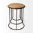 Solid Wood Top Nesting Tables End Table