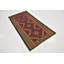 Tapis de zone en laine 3 pi 5 po x 6 pi 8 po noué la à la main one-of-kind Lorain