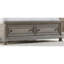 Structure de lit gris antique avec 2 tiroirs de rangement - style transitionnel, fabrication en bois robuste-479953851-479953853