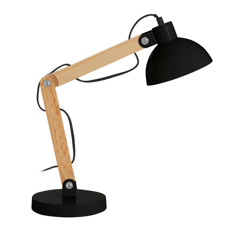 Adjustable Desk Lamp, Black
