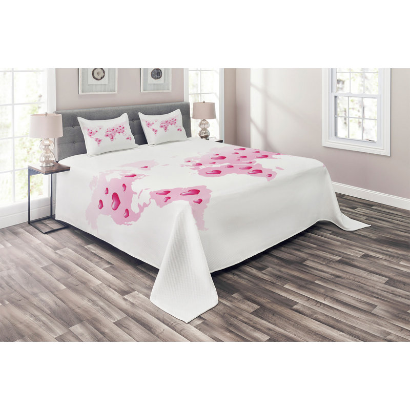 Eclectic Polyester Coverlet
