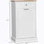 Poubelle de cuisine inclinable (blanc)