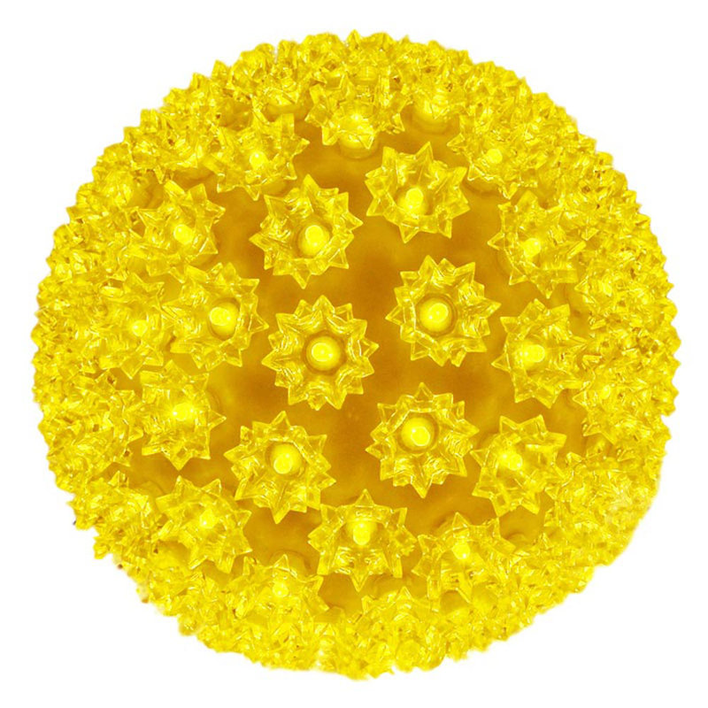 LED Globe Lantern, Yellow