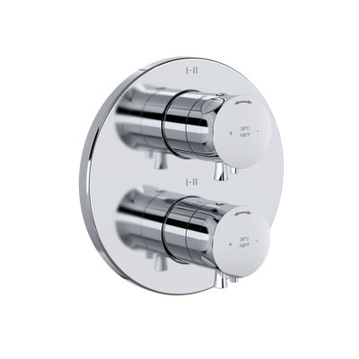 Riu 3/4" Therm & Pressure Balance Trim With 6 Functions