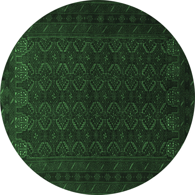 Oriental Indoor Rug, Round 8'