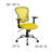 Mid-Back Mesh Swivel Task Office Chair with Chrome Base and Arms-1829379540