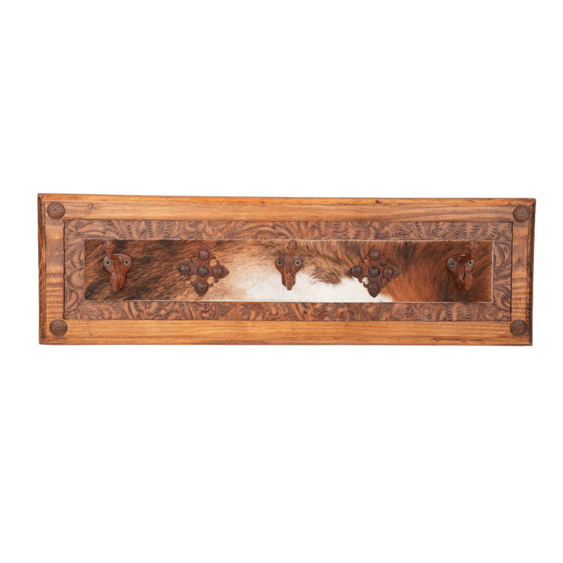 Leflore Wall 3 - Hook Wall Mounted Coat Rack