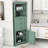 Fetiere Freestanding Bathroom Cabinet, Triangle Tall Cabinet with Drawers and Adjustable Shelves-2079072308