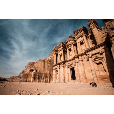 The Monastery, Petra - Wrapped Canvas Print