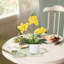 Fleurs artificielles artificielles avec vase pour centres de table-125533953