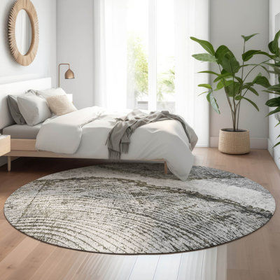 Premium Machine Washable Cerrito Gray Rug