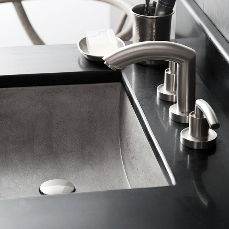 Dome 1.5" Pop-Up Bathroom Sink Drain, Brushed Gold