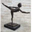 Danseur: Arabesque sur le pied droit du musée Hirshhorn, statue en bronze de Washington