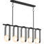 Kraga™ 45" Five-Light Linear Chandelier-62587272