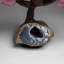 Custom - Genuine Rose Quartz Clustered Gemstone Tree On Agate Geode Matrix (The Love Tree)