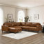 Canapé modulaire de luxe en cuir PU-1765094777