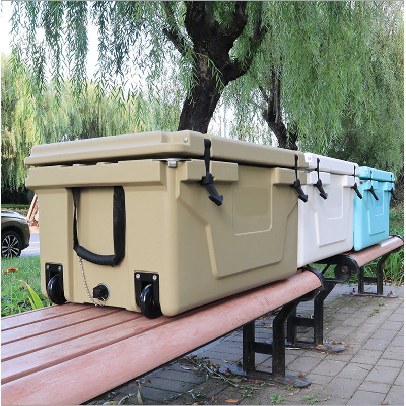Glacière kaki de couleur glacière 65QT, Kaki