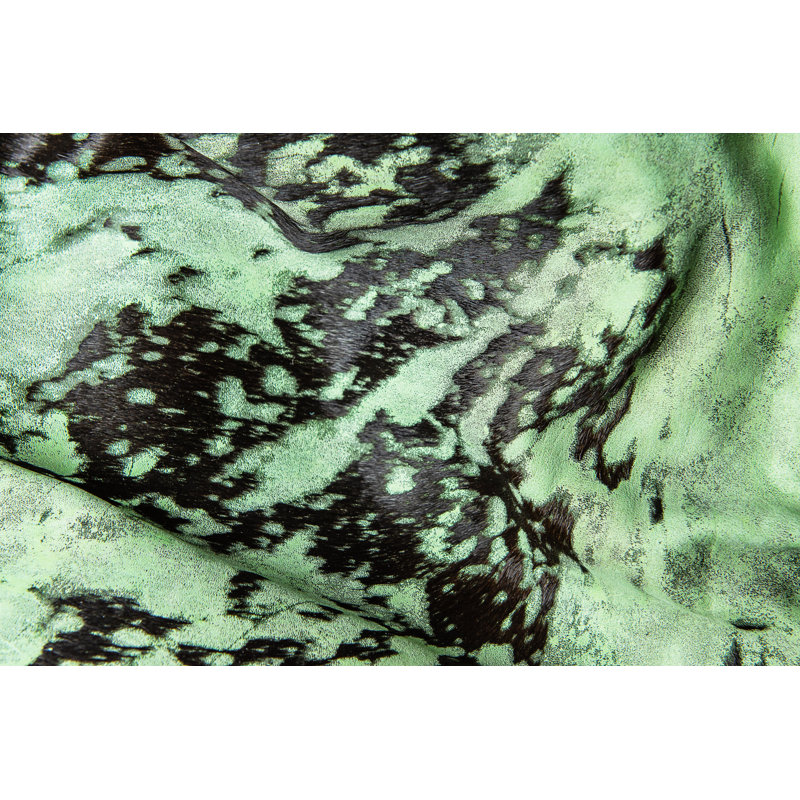 Maxen Performance Cowhide Animal Print Indoor Rug
