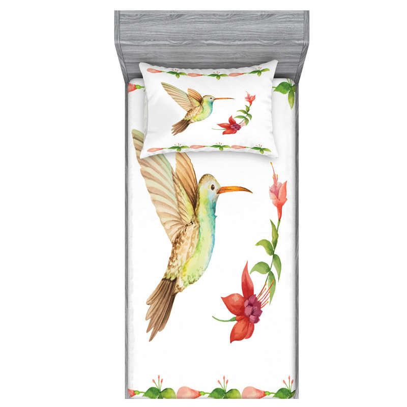 Microfiber Sheet Set, Twin XL Sheet Set with Fitted Sheet