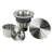 36" All-in-one Workstation Undermount Stainless Steel Kitchen Sink-50274687
