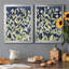 «Indigo Blooming Night I», reproduction encadrée de qualité supérieure - prête à être accrochée-1676908551-1676908546