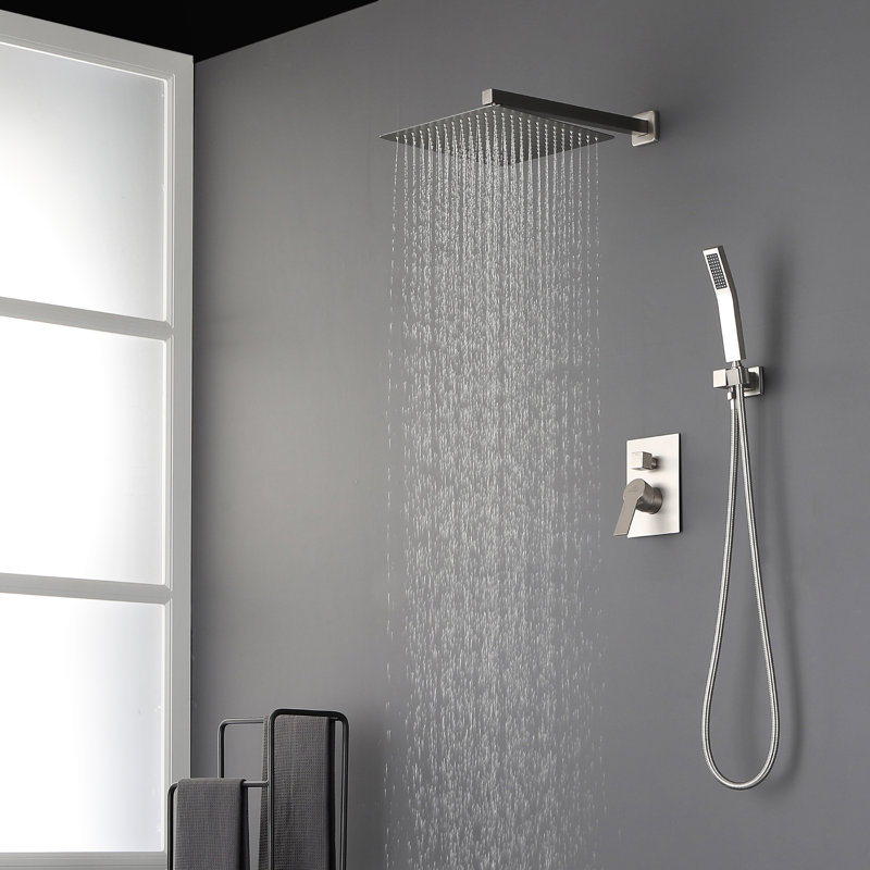 Pressure-Balanced (Temperature And Volume) with Rough in-Valve, Brushed Nickel