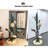 Cactus-Shaped Cat Tree with Adjustable Perch & Scratching Board