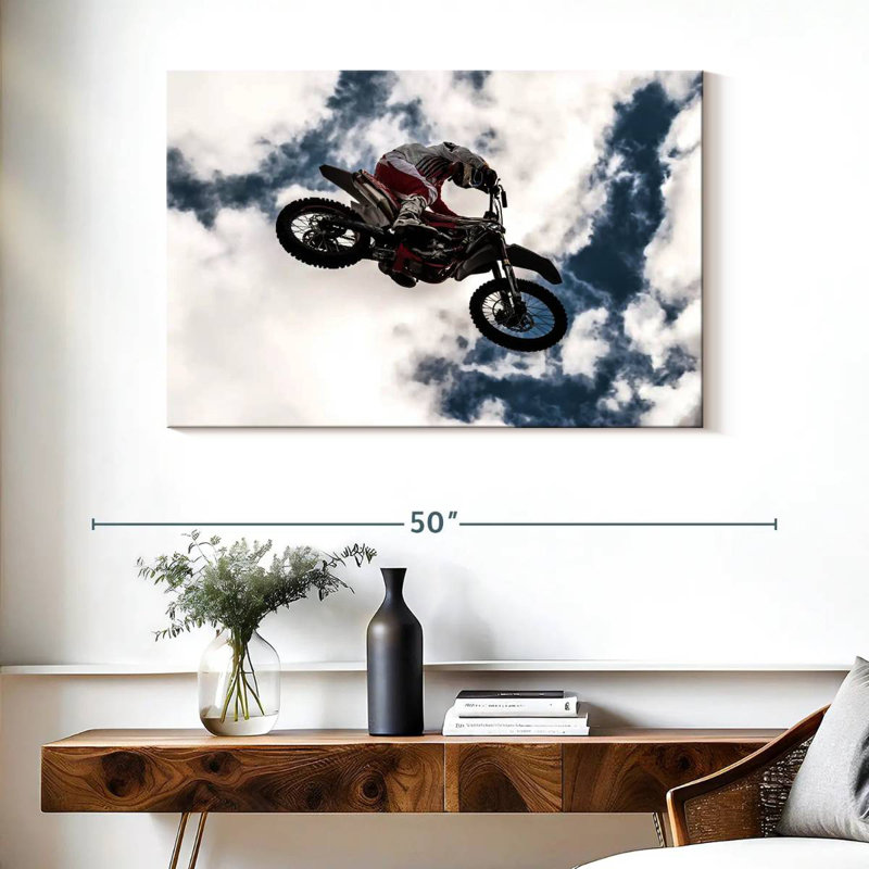 Mehar Motocross Rider In Midair