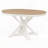 Retro Functional Extendable Dining Table With A 12" Leaf For Dining Room And Living Room-142822199