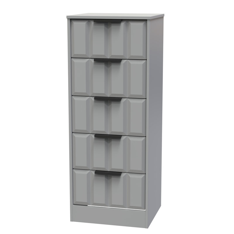Arnesto Bedside Table, Dusk Grey