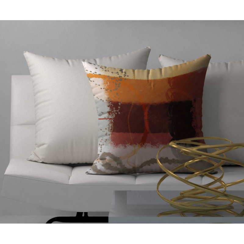  Housse de coussin carré et insert, 18" x 18"