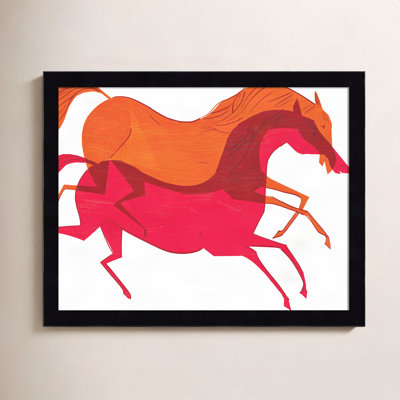 Horses Print by Richard A. Allen